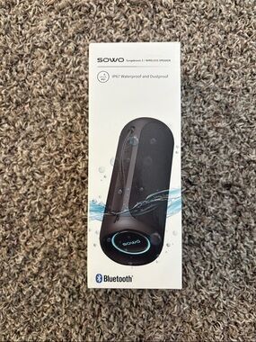 Surgeboom 2 Wireless Bluetooth Portable Speaker - Black sowo